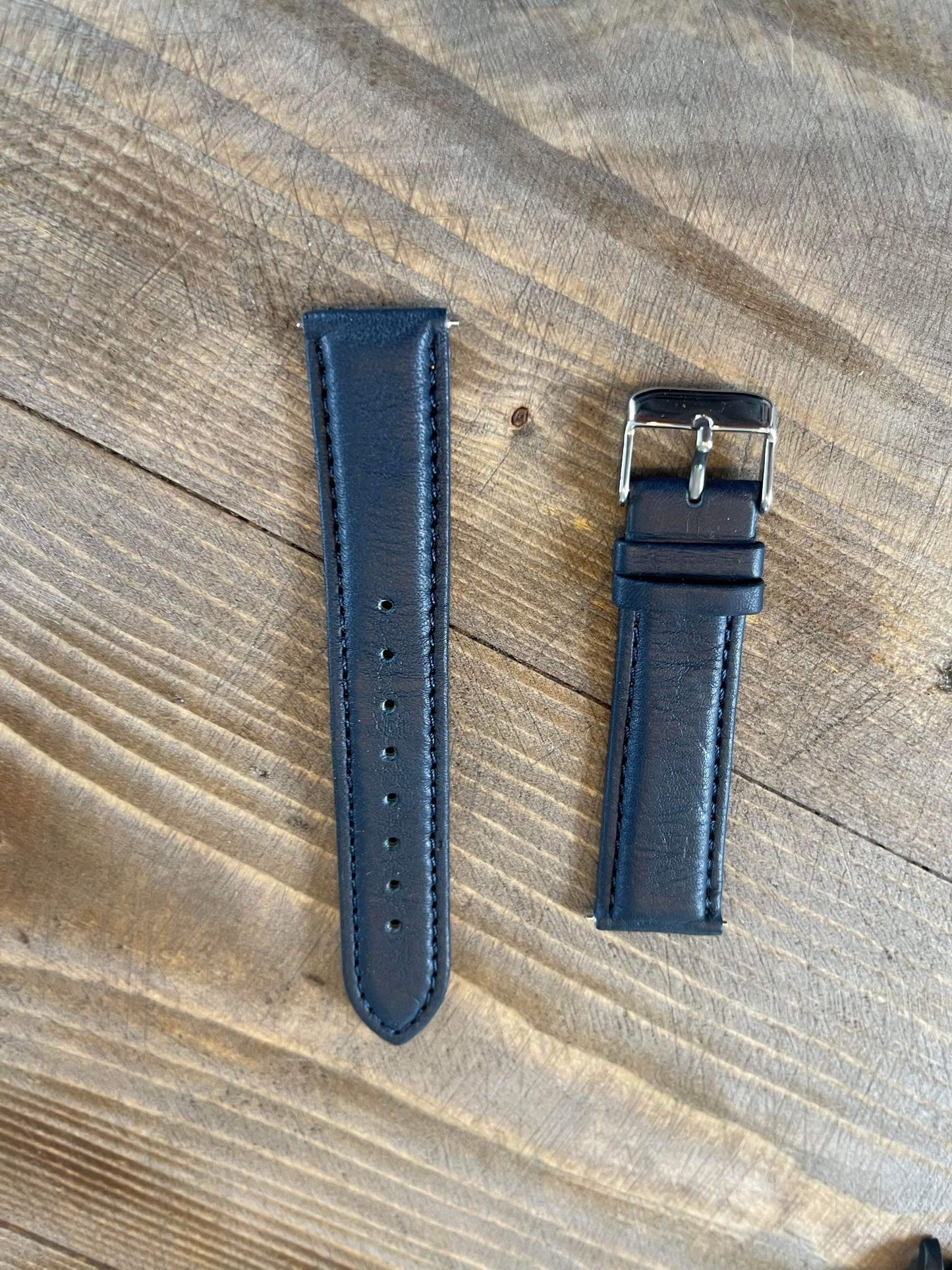 20MM Purple Leather for 40MM klokker